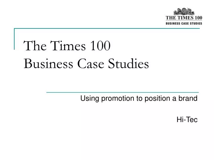 the times 100 business case studies aldi