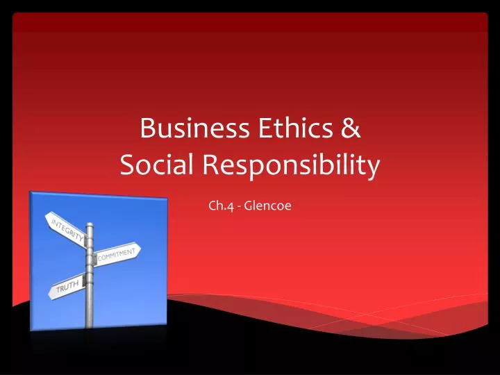 busines s ethics social responsibility n.