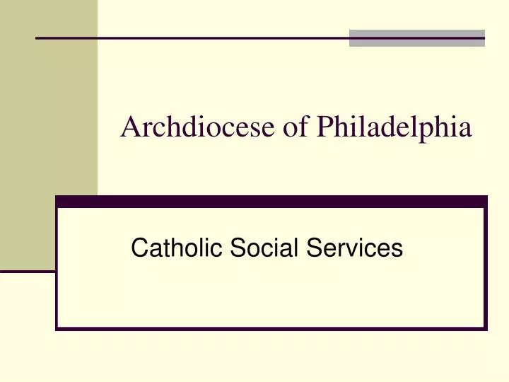 archdiocese of philadelphia n.