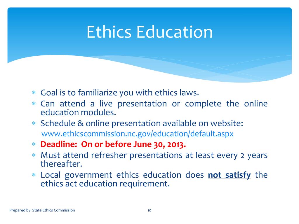 PPT The State Government Ethics Act PowerPoint Presentation, free