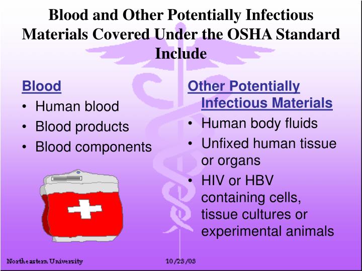Ppt occupational exposures to bloodborne pathogens 29 cfr 1910 1030
