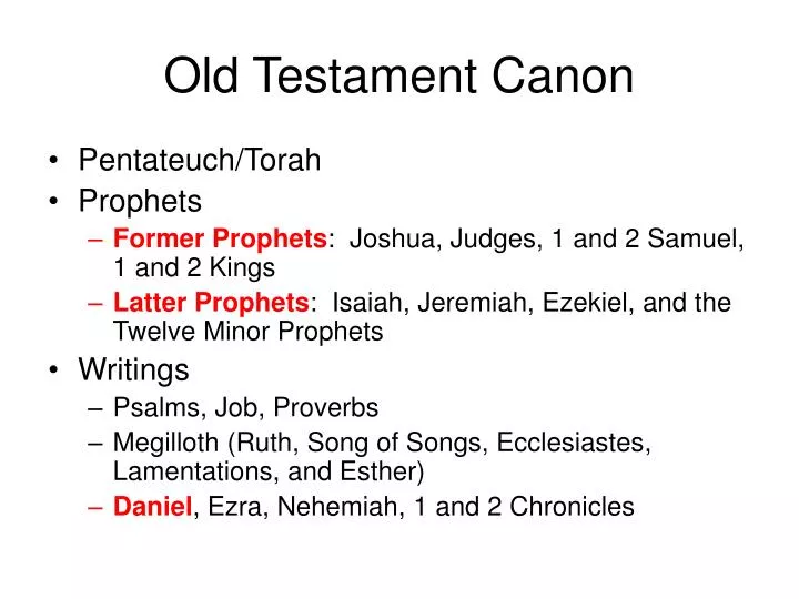 bible canonization timeline