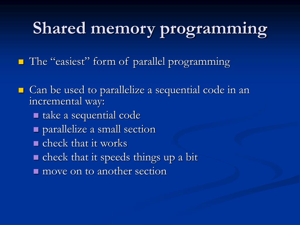 PPT - Shared-Memory Programming With Threads PowerPoint Presentation ...