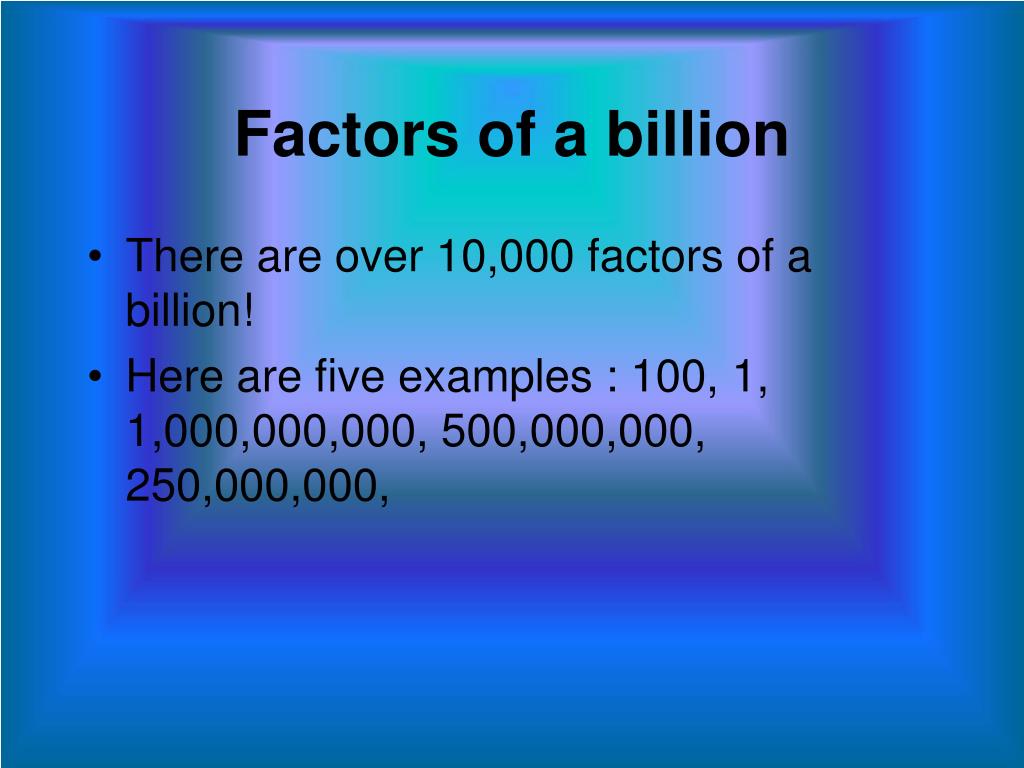 Ppt How Much Is 1 Billion Powerpoint Presentation Free Download Id