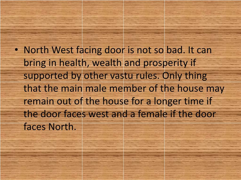 Ppt Vastu Remedies For South Facing Houses Powerpoint