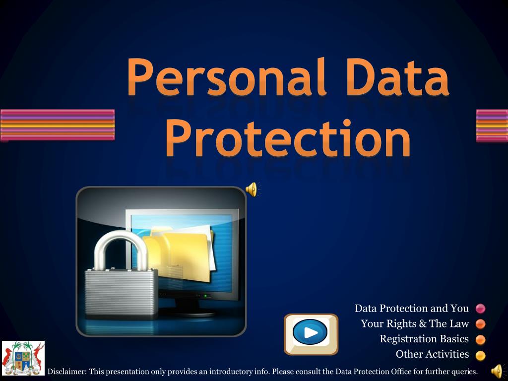 presentation on data protection