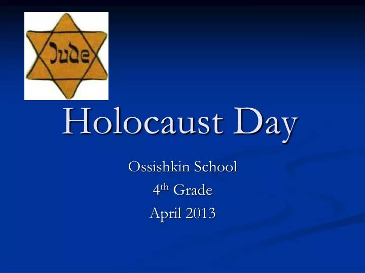 holocaust day n.