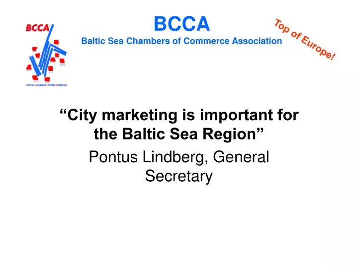 bcca baltic sea chambers of commerce association n.