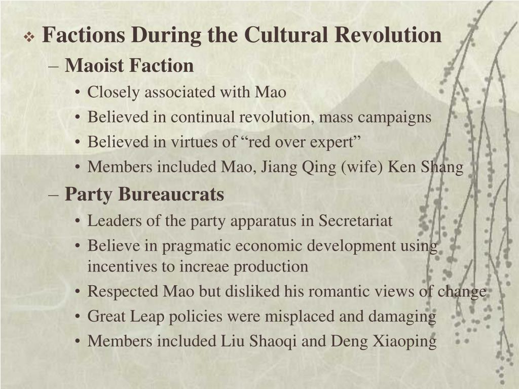 PPT - V. The Cultural Revolution in China PowerPoint Presentation, free ...