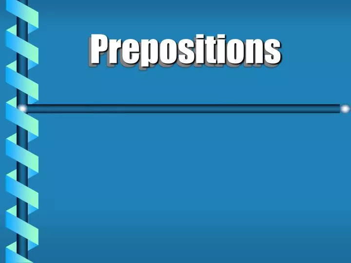 presentation on prepositions in powerpoint