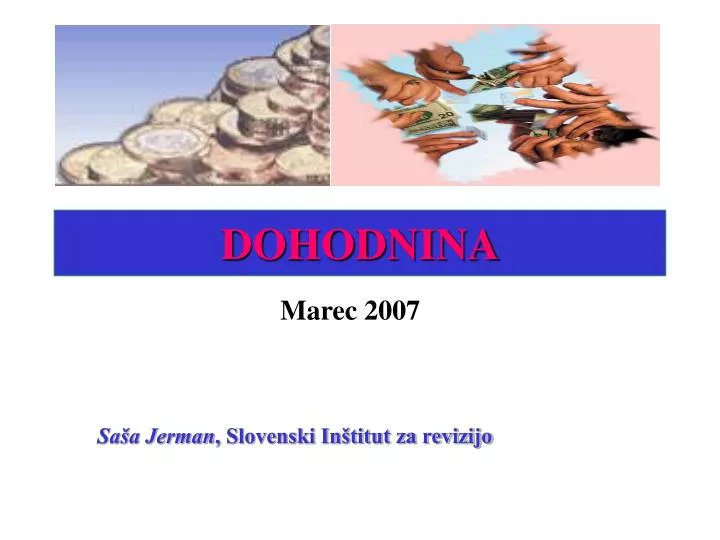 PPT DOHODNINA PowerPoint Presentation, free download ID1470230