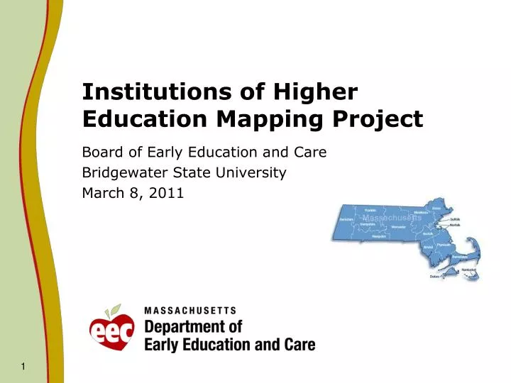 PPT - Institutions of Higher Education Mapping Project PowerPoint ...