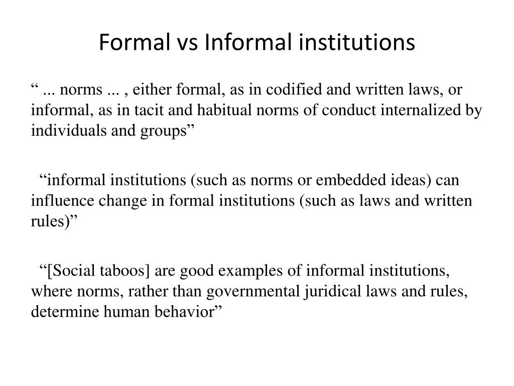 informal politics definition informal politics definition
