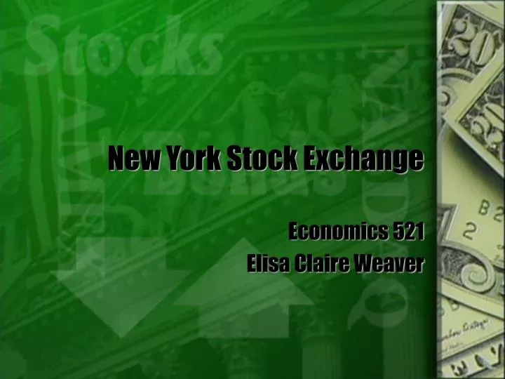 new york stock exchange n.