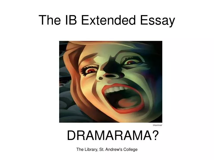 Extended essay ib length