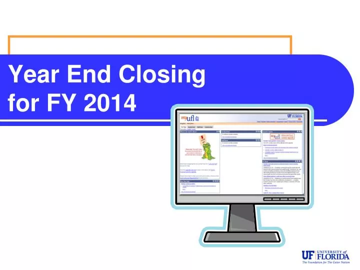 year end closing for fy 2014 n.