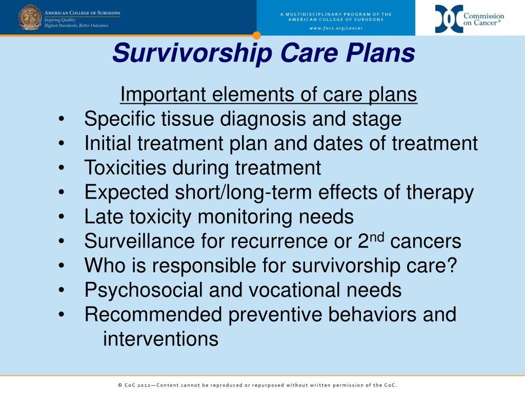 journey forward survivorship care plan template