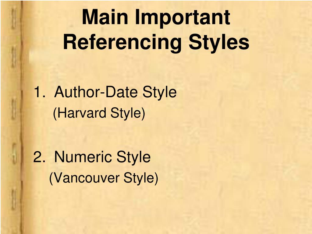 endnote harvard style