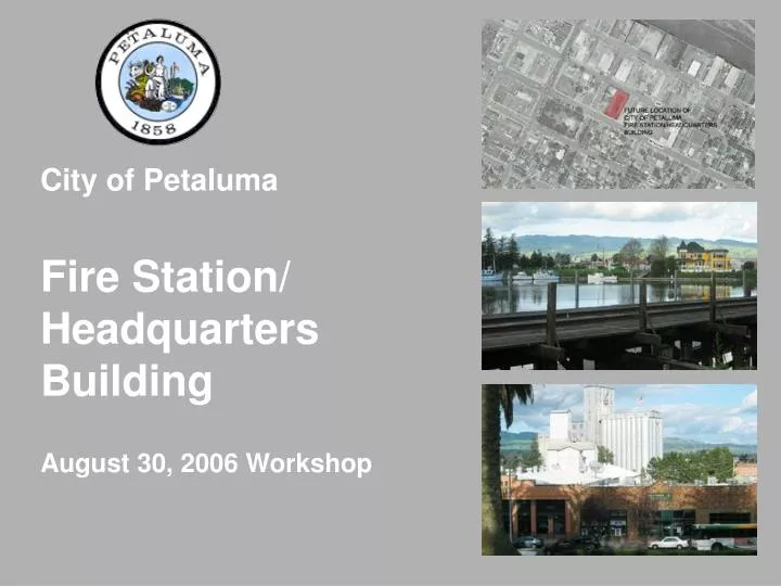 city of petaluma fire station headquarters building n.