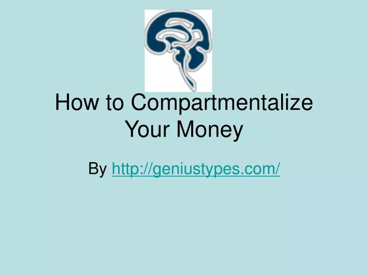 how to compartmentalize your money n.