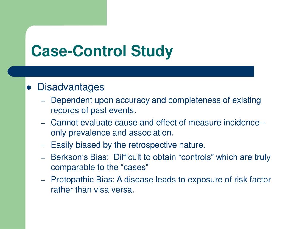 case control study guidelines