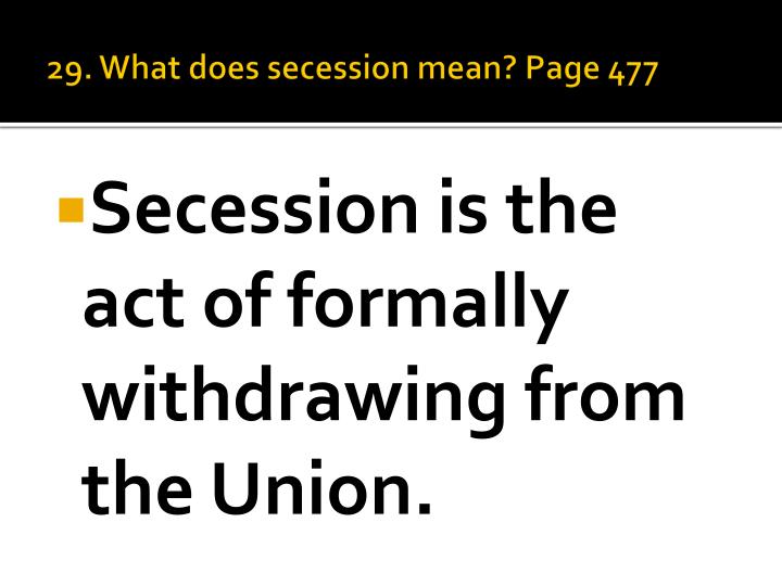 Secedo What Does Secede Mean | Secede Definition & Meaning – OQOJV