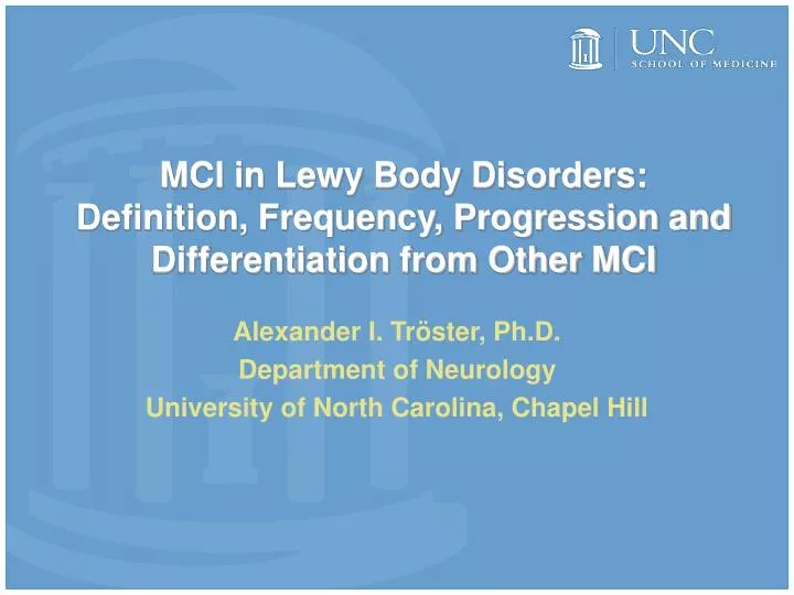 mci in lewy body disorders definition frequency progression and differentiation from other mci n.