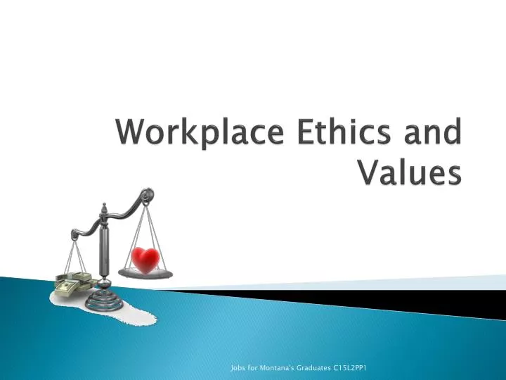 presentation on ethics and values