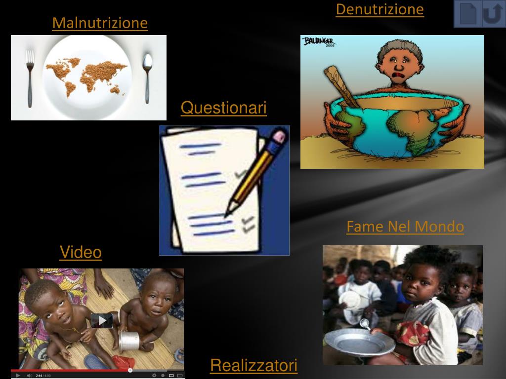 Educazione Civica La Fame Nel Mondo PPT - La Fame Nel Mondo PowerPoint Presentation, free download - ID:1480607