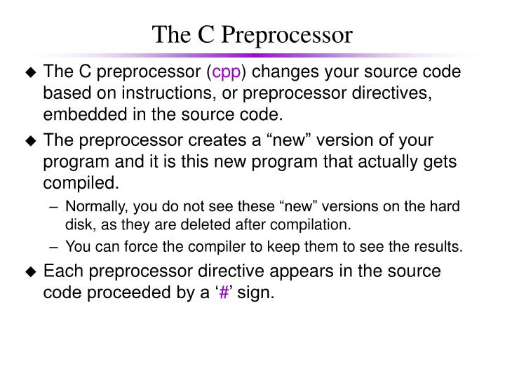 Ppt compiler directives powerpoint presentation id 1481345