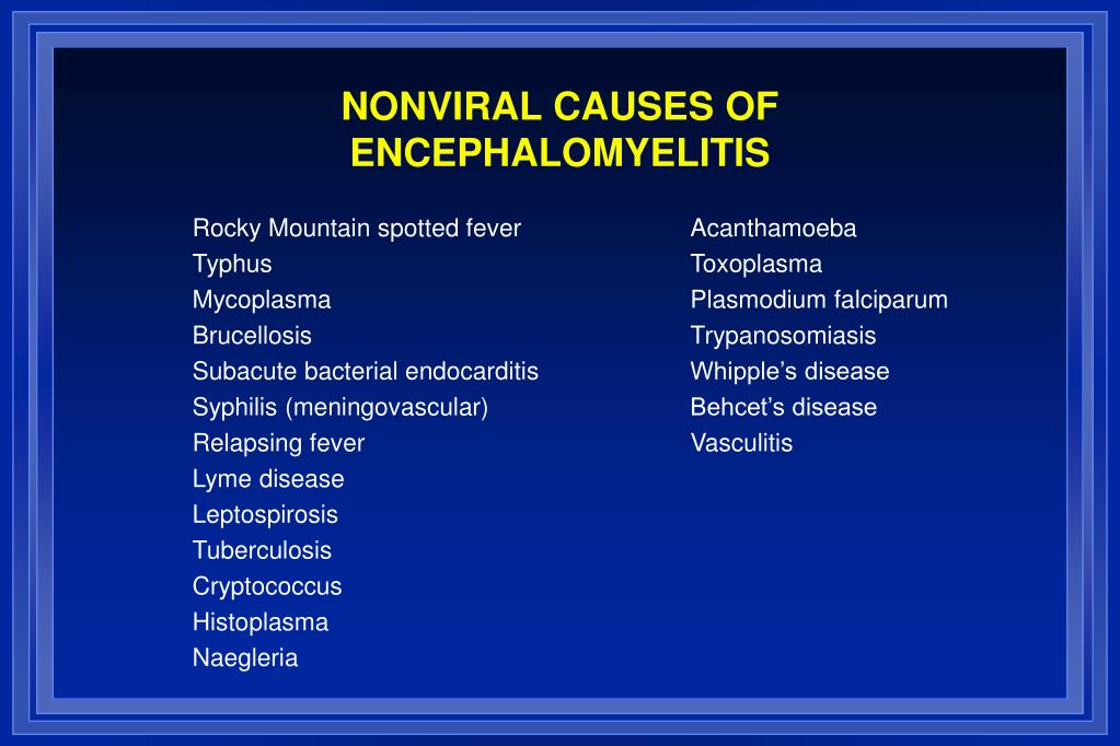 PPT - ACUTE CNS INFECTIONS James E. Peacock, Jr. MD PowerPoint ...