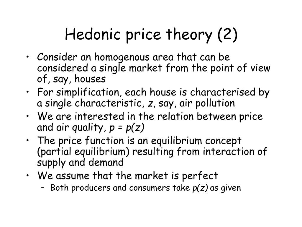 hedonic value