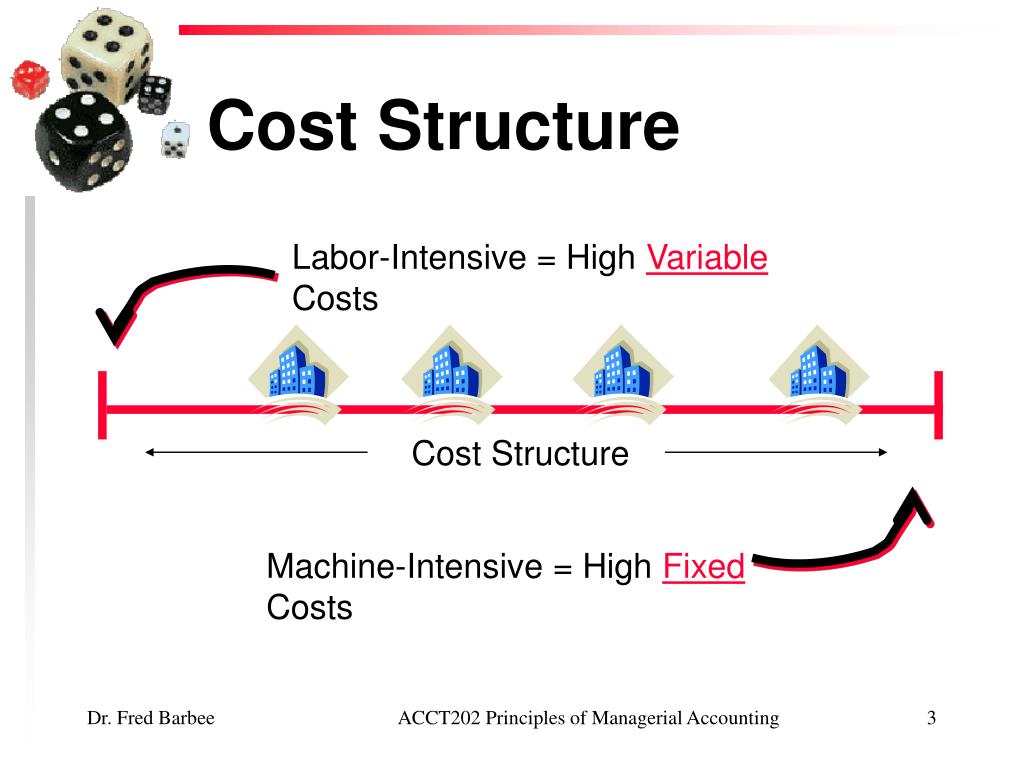 cost structure presentation