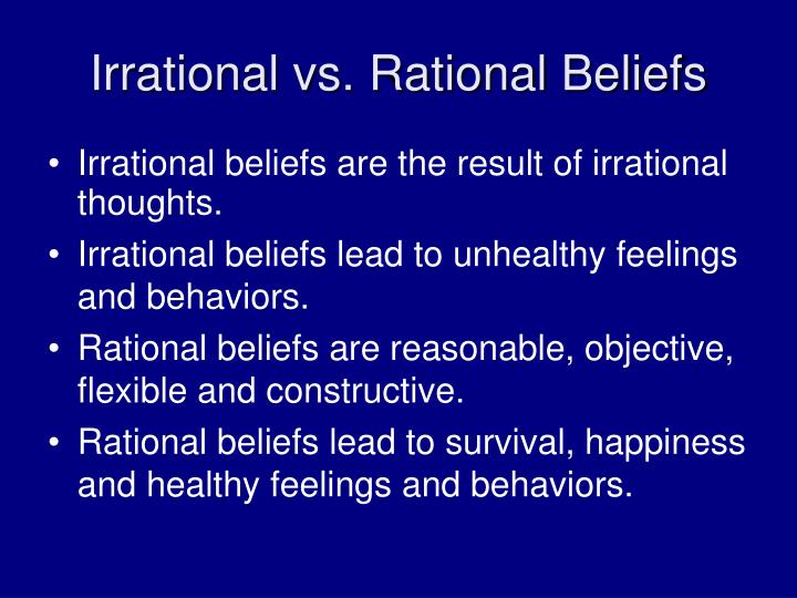 Overly Rational PPT - SMART Recovery ® Introduction to the ABC's PowerPoint ...