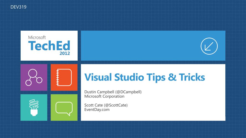 visual studio presentation framework