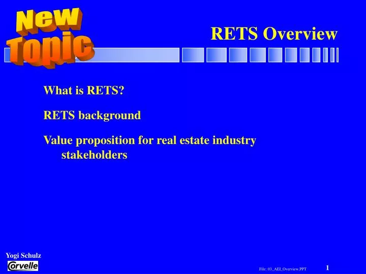 rets overview n.