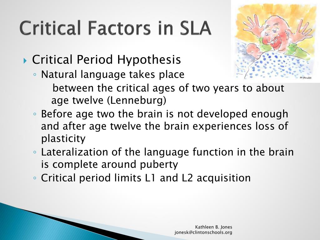 PDF) Critical Period Effects in Second Language Learning: The