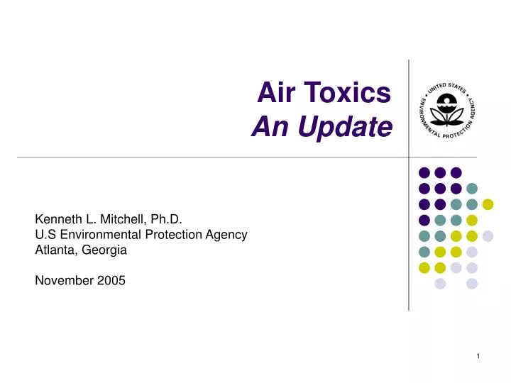 PPT Air Toxics An Update PowerPoint Presentation, free download ID