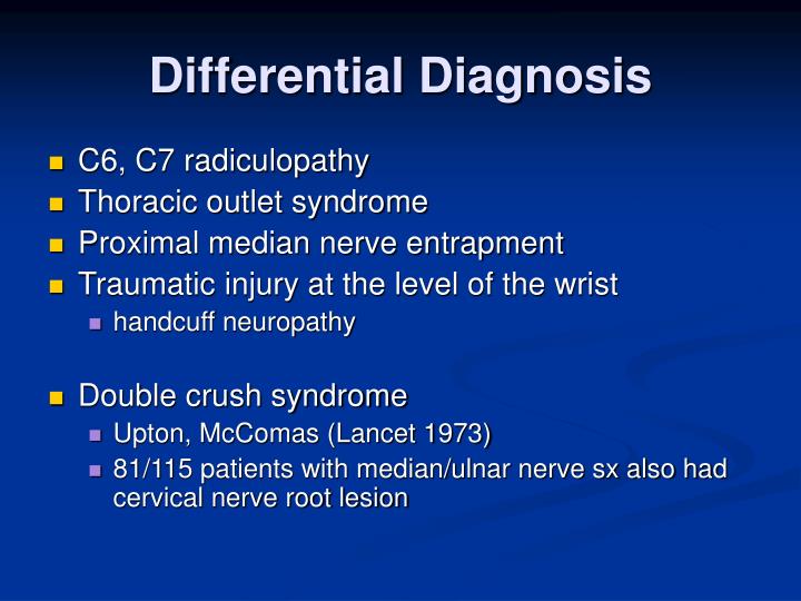 PPT Carpal Tunnel Syndrome PowerPoint Presentation ID148542