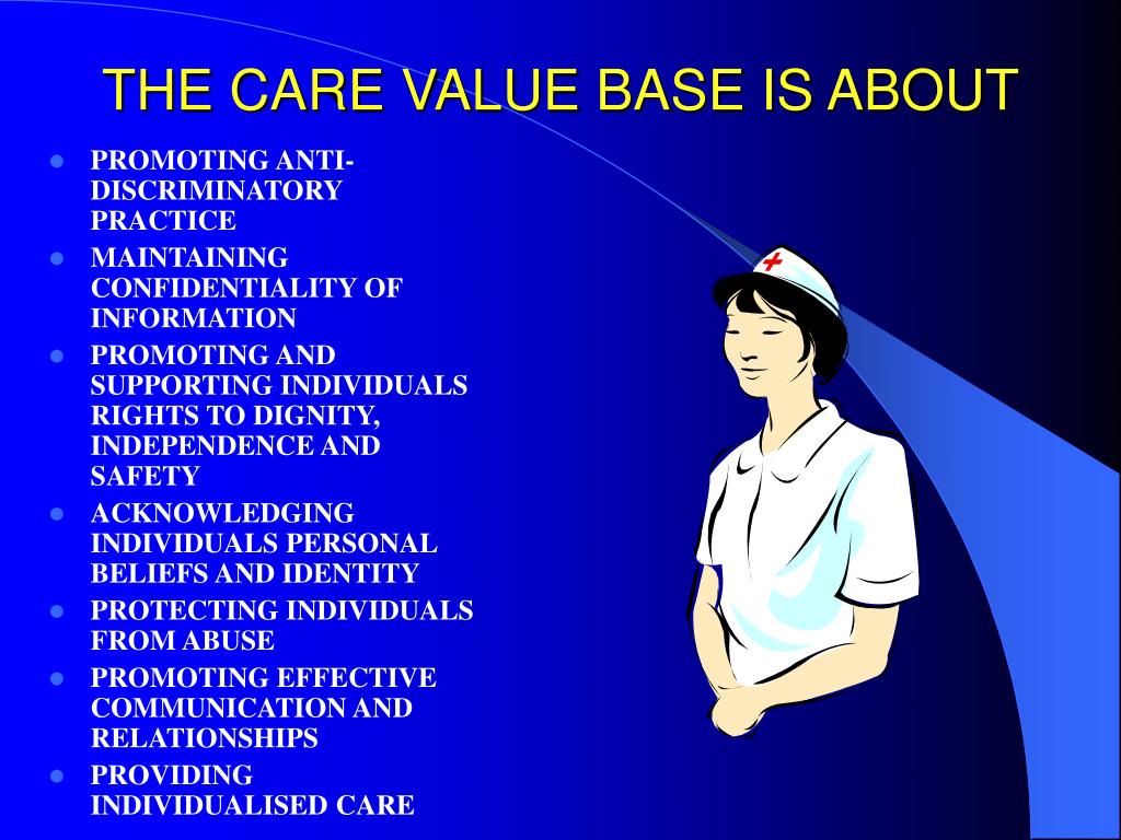 Principles Of Care Value Base