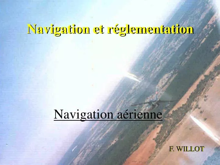 navigation et r glementation n.