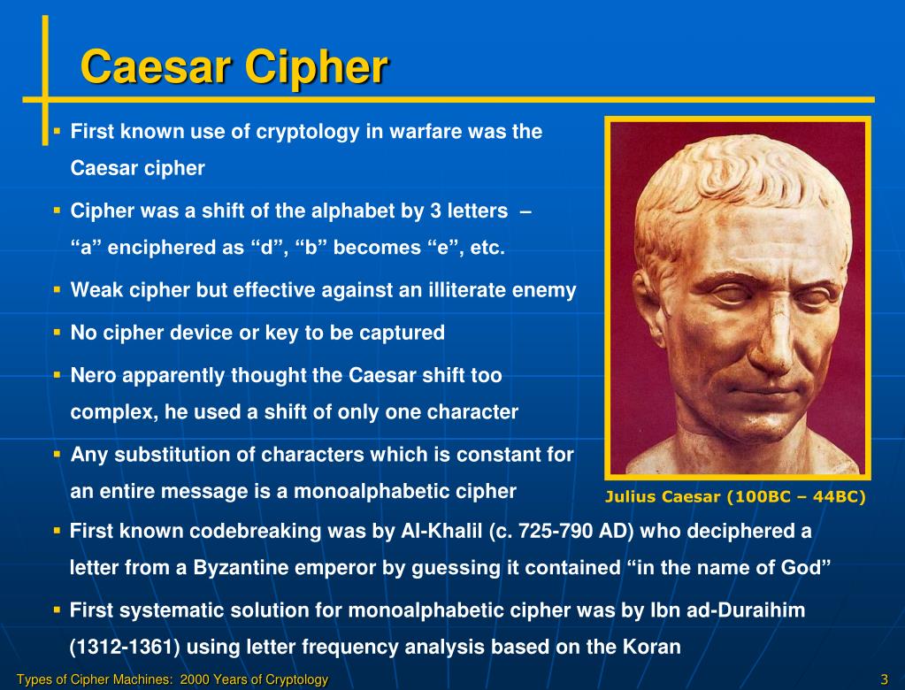 ceasar cipher