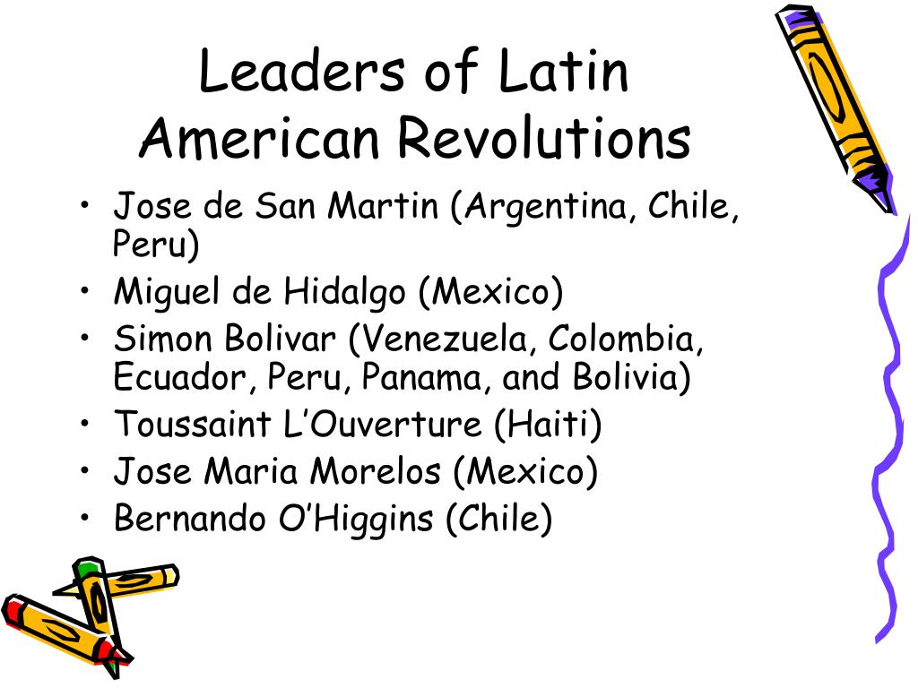 PPT Latin American Revolutions PowerPoint Presentation, free download