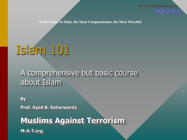 islam 101 n.