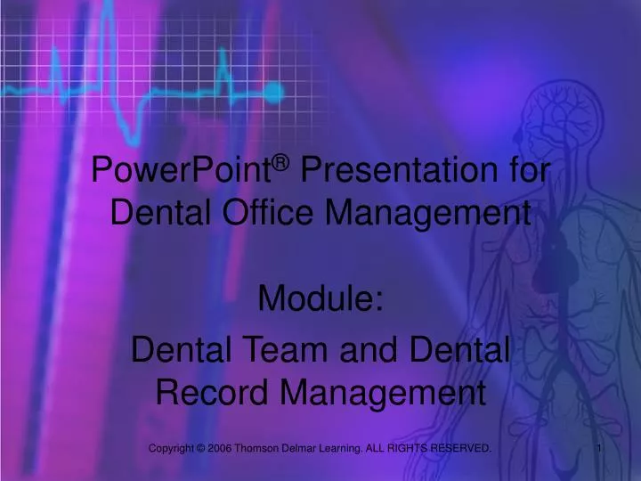 powerpoint presentation for dental office management n.