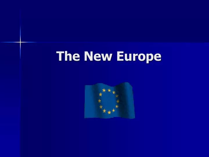 the new europe n.