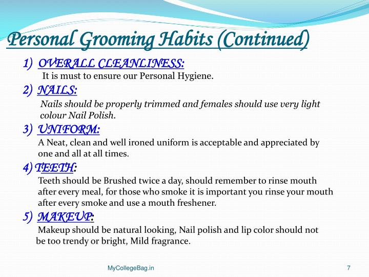 PPT ATTIRE FOR PROFESIONAL SUCCESS ( PERSONAL GROOMING) PowerPoint