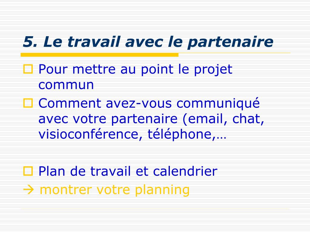 PPT  Comment présenter un projet PowerPoint Presentation, free