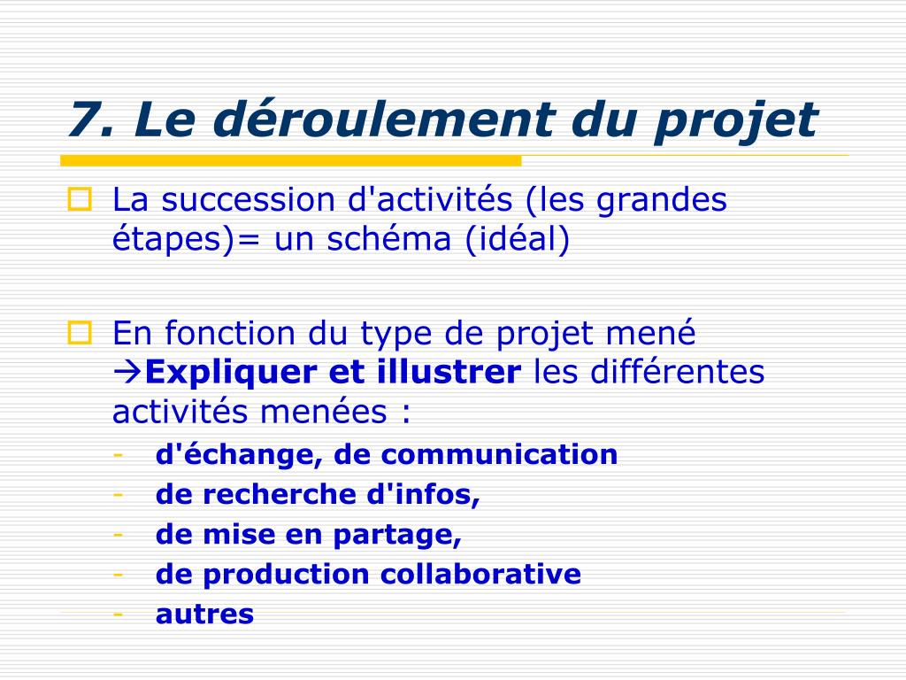PPT  Comment présenter un projet PowerPoint Presentation, free