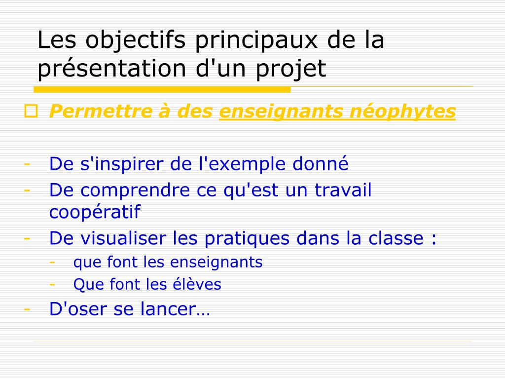 PPT  Comment présenter un projet PowerPoint Presentation, free